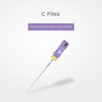 Ручні сталеві С-файли Преміум класу. Perfect Dental  Ручні сталеві С-файли Преміум класу. Perfect Dental