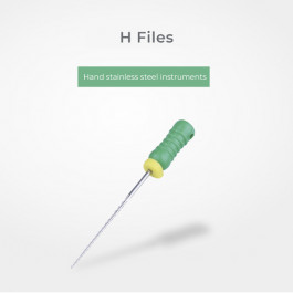 Ручні сталеві H-файли Преміум класу. Perfect Dental