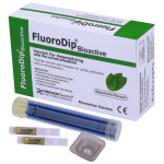 FluoroDip Bioactive - зубний десенсибілізуючий лак, що містить фторид натрію, збагачений біосклом для посилення ремінералізації емалі та дентину. FluoroDip Bioactive - зубний десенсибілізуючий лак, що містить фторид натрію, збагачений біосклом для посилення ремінералізації емалі та дентину.