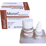 Micron Bioactive - склоіономерний реставраційний рентгеноконтрастний цемент з гідроксиапатититом. Micron Bioactive - склоіономерний реставраційний рентгеноконтрастний цемент з гідроксиапатититом.