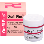 Orafil Plus - тимчасовий пломбувальний матеріал із фторидом натрію. Orafil Plus - тимчасовий пломбувальний матеріал із фторидом натрію.