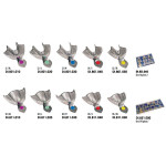 Відбиткові ложки металеві в асортименті Відбиткові ложки металеві в асортименті